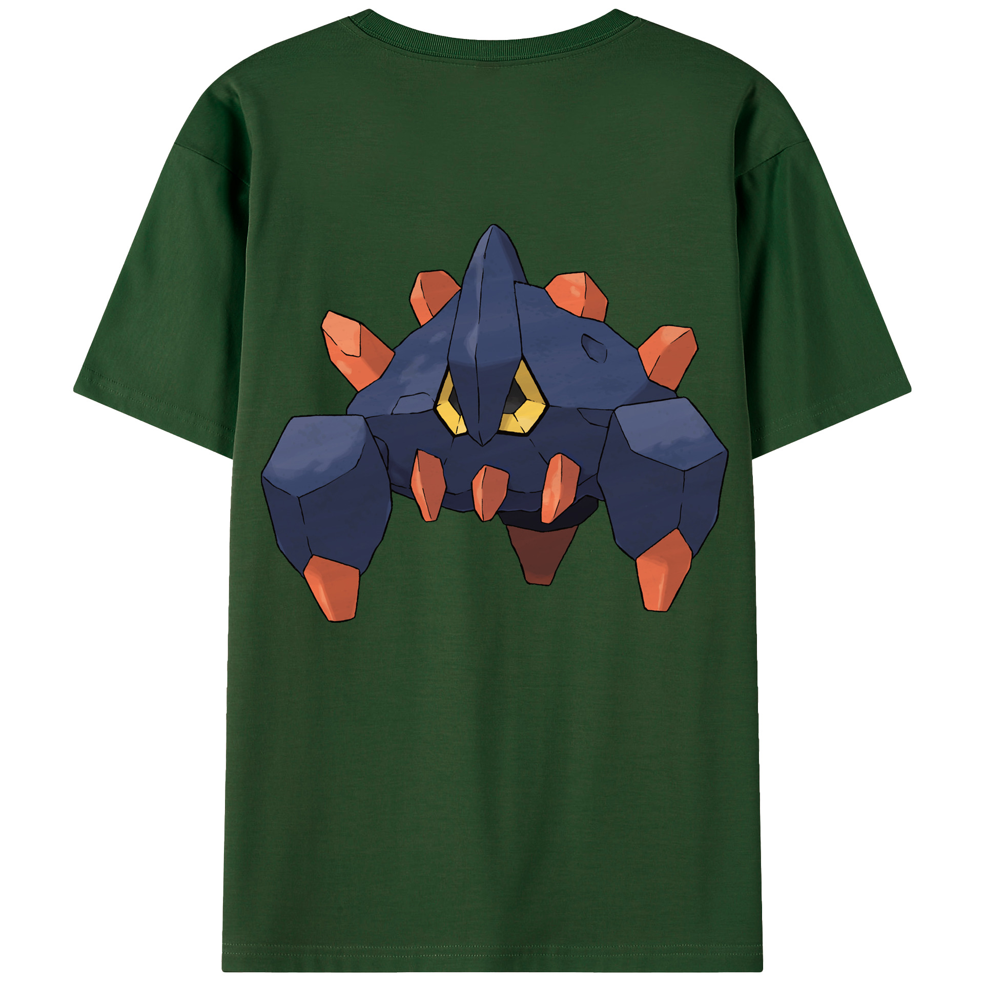 （画像用） ポケットモンスター Pokémon 綿100％半袖Tシャツ（背面プリント）